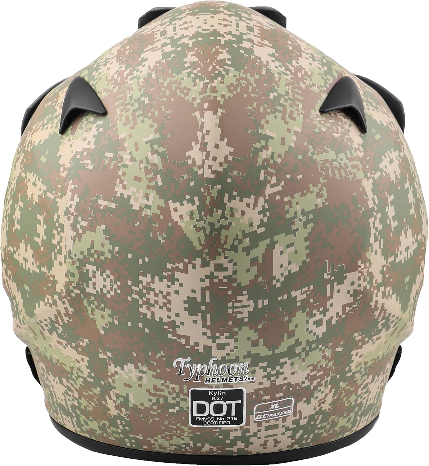 Typhoon ATV Motorcycle Helmet with Goggles & Gloves - DOT Certified Off-Road Racing Protection Gear Set for Adults/Teens - Durable MX Combo Pack