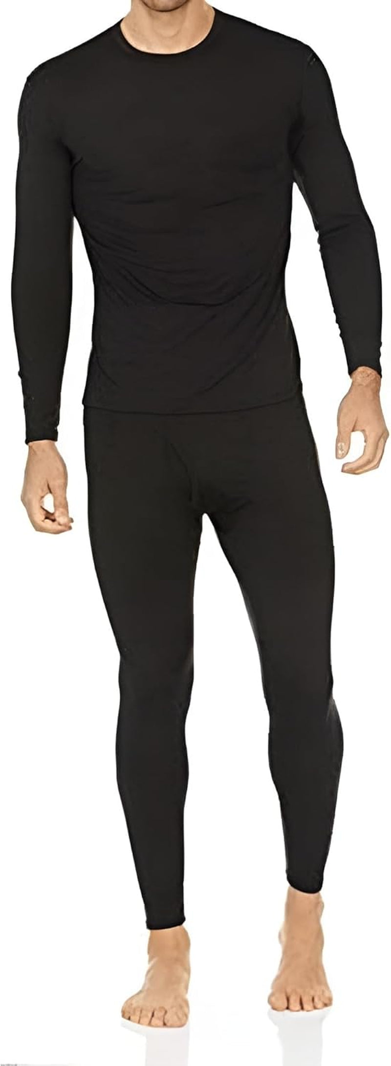 Long Johns Thermal Underwear for Men Fleece Lined Base Layer Set for Cold Weather